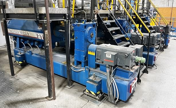 PTI Extruders, 3.5" diameter, 30:1 L/D,